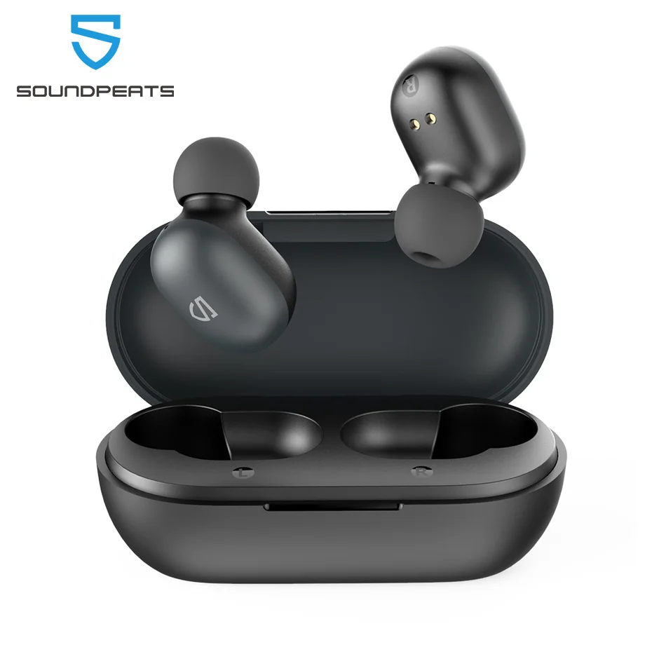 SoundPEATS True беспроводные наушники Bluetooth 5 0 с 7 2 мм усиленными драйверами сенсорное