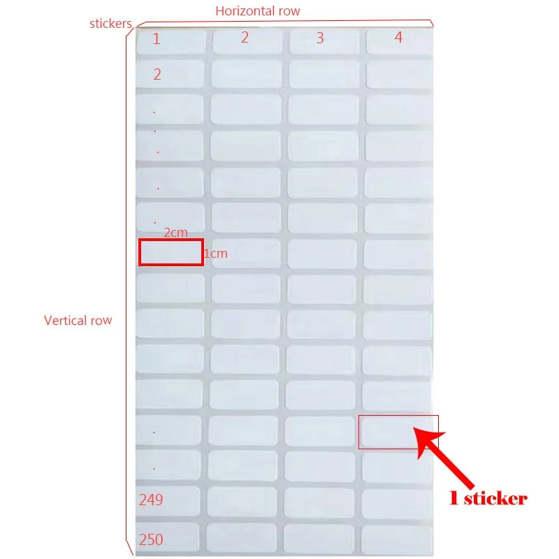 1000pcs stickers Diamond Classification Storage Distinguish Label Stickers Painting Accessories Embroidery Tools label stickers diamond painting accessories diamond painting stickers