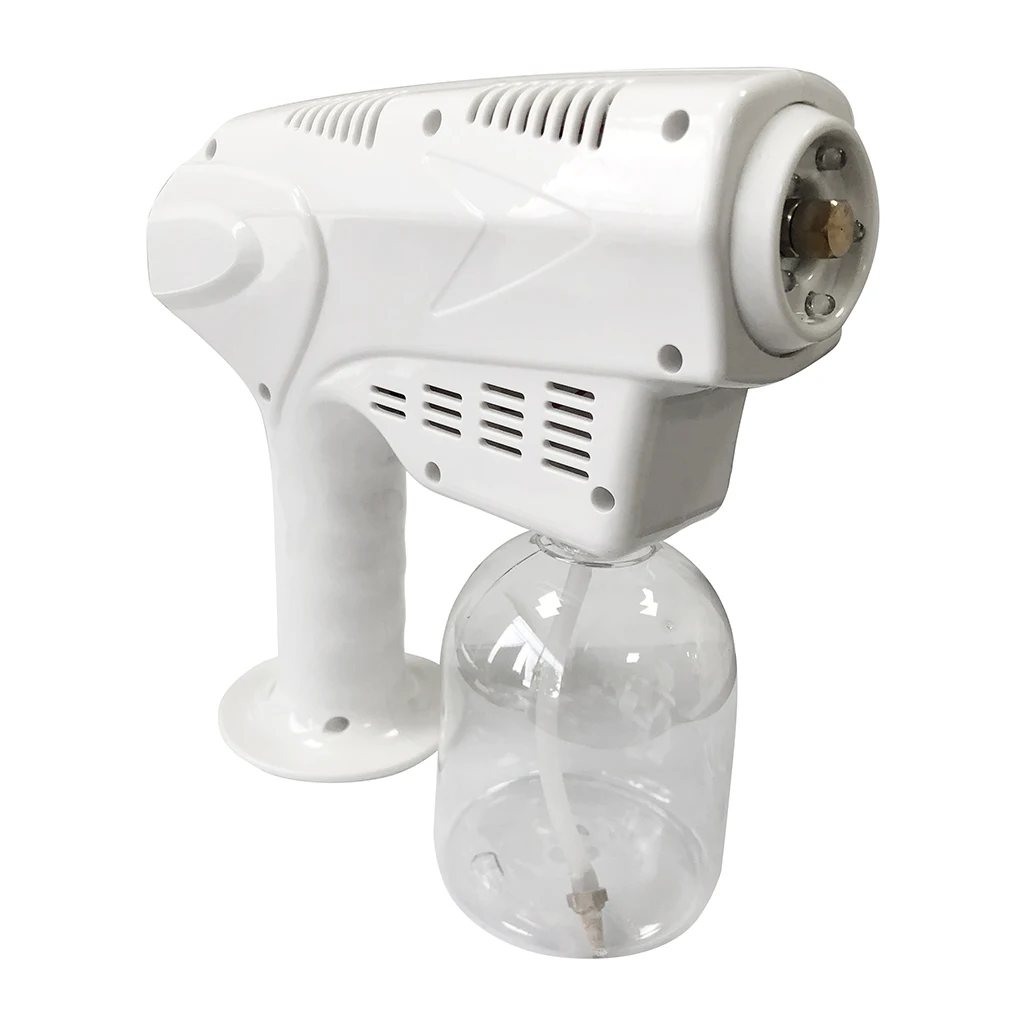 Portable Nano Spray Fogger 500 ML Handheld Spray Steam Gun Machine with Blue Ray for Home,Office, Vehicle, Indoor or Outdoor