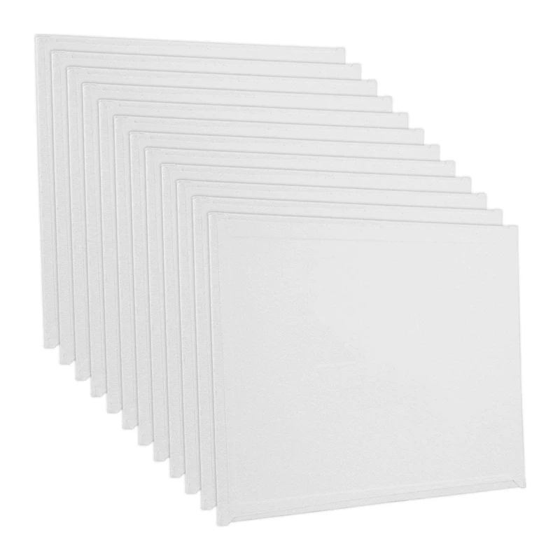 10Pcs Painting Canvas Panel Board Deep Super Value Pack for Oil