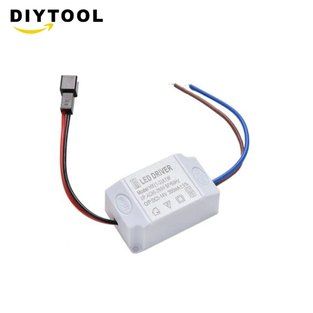 AC 3X1W 85V-265V zu DC 12V LED Elektronische Transformator Netzteil Treiber  - AliExpress