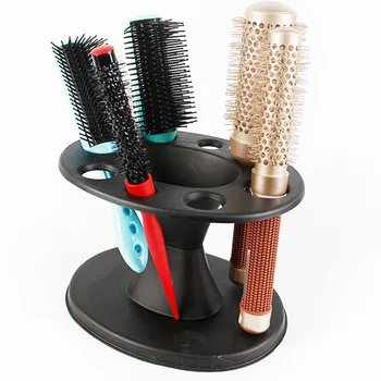 

Comb Storage Stand Shelf Round Practical Display Rack Styling Tool Brushes Holder Salon Home Hairdressing Organizer Hair Roller