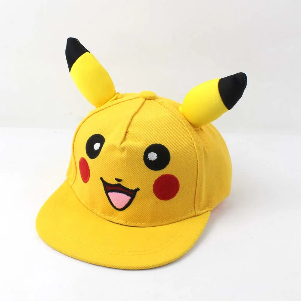 Cartoon Children Pikachu Baseball Hat for Adult Kids Outdoor Mesh Hat Trucker Cap news