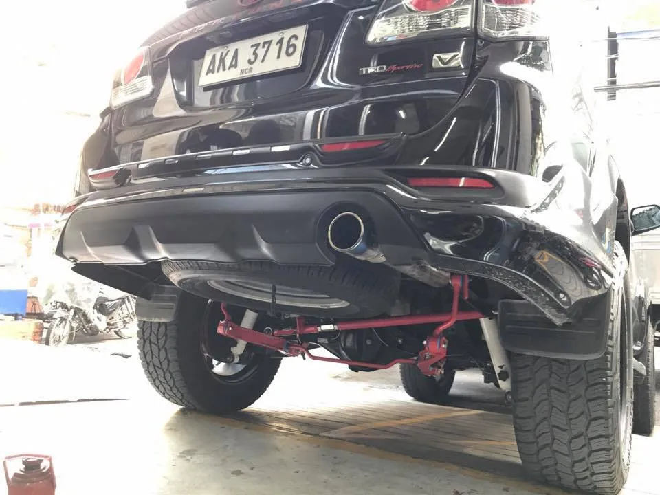 Стандартная задняя подвеска для Fortuner 2 дюйма 4x4|rod| |