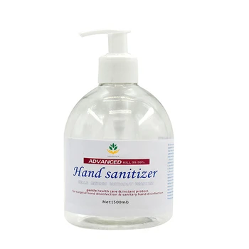 

500ml Antibacterial Disinfectant Gel Portable Hand Sanitizer Disposable No Wash Bacteriostatic Hand Sanitizer for Kids Adults