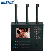 Профессиональная беспроводная камера охотник монитор дисплей Обнаружение нескольких беспроводных объективов камеры искатель камеры сканер видео сканер