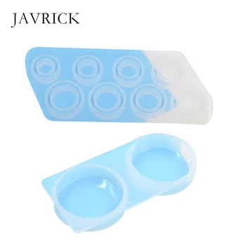 

1 Set Round Pendant Silicone Mould DIY Handmade Glossy Diamond Cut Face Epoxy Mold Ring Crafts Tool Jewelry Making Molds