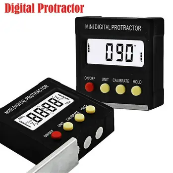 

Gauge Digital Protractor Angle Finder Clinometer Inclinometer Magnet Base