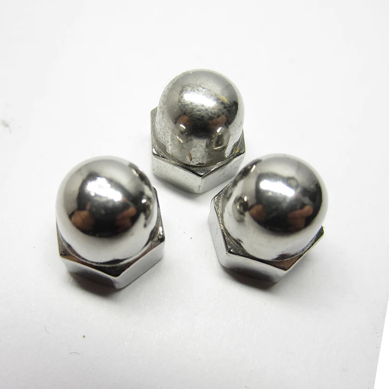 Hexagon Nuts Carbon Steel Nuts Flange Nut M3-M16 304 Stainless Steel Cap Nuts