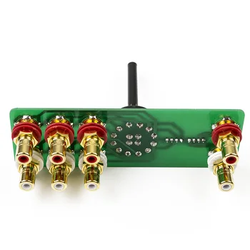 

Two-channel 3-level Audio Source Selection Switcher Pure Copper Silver-plated Audio Source Selection Circuit Board