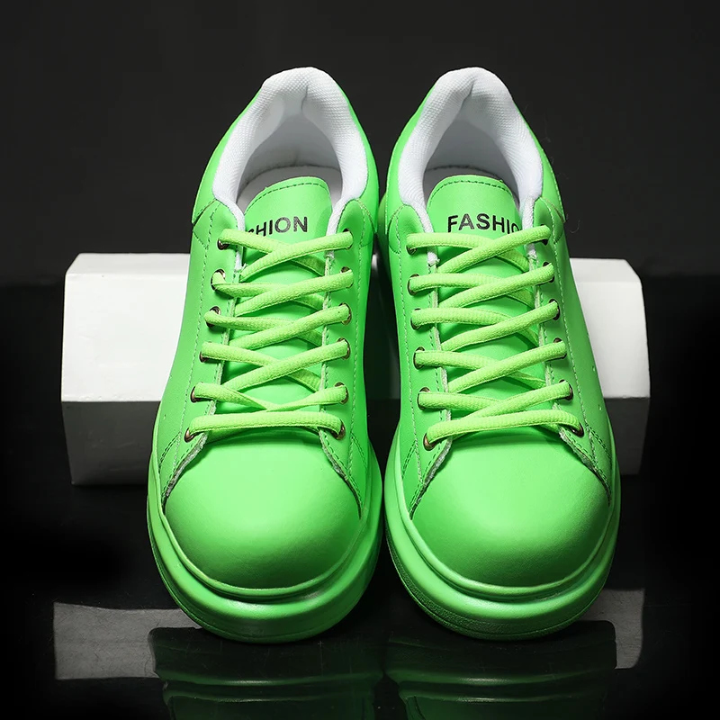 2020 Brand Men Shoes Casual Lace Up Candy Color Unisex Autumn Flats Men Trainers Zapatos Hombre Sapato Masculino Male Sneakers