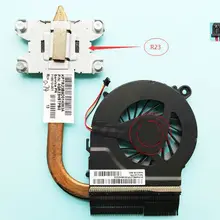 Кулер для hp G4-1000 G6-1000 G4 G6 Охлаждающий радиатор с вентилятором 716510-001 материнская плата R23