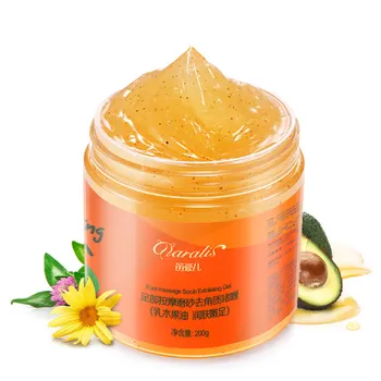 

200g Foot Scrub Gel Dead Skin Remove Whitening Smooth Moisturizing Feet Cream Foot SPA Beauty Health Care