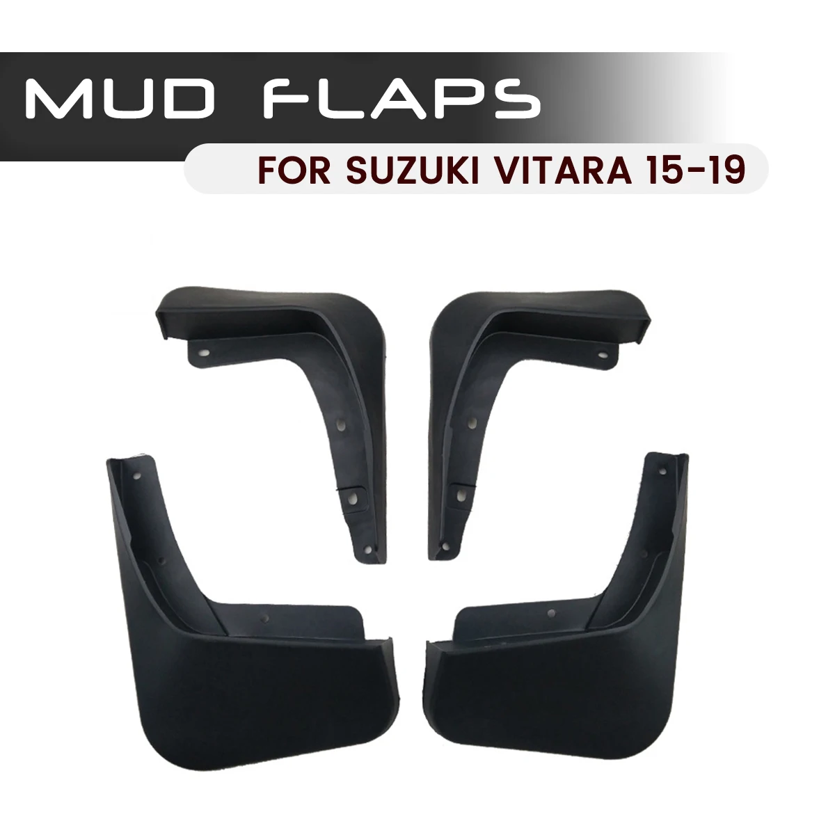 Per Suzuki Vitara 2015-2019 Parafanghi Anteriori Posteriori Per Auto Parafanghi Parafanghi Parafango Flap Anti Splash Paraspruzzi Morbido Buona Tenaci