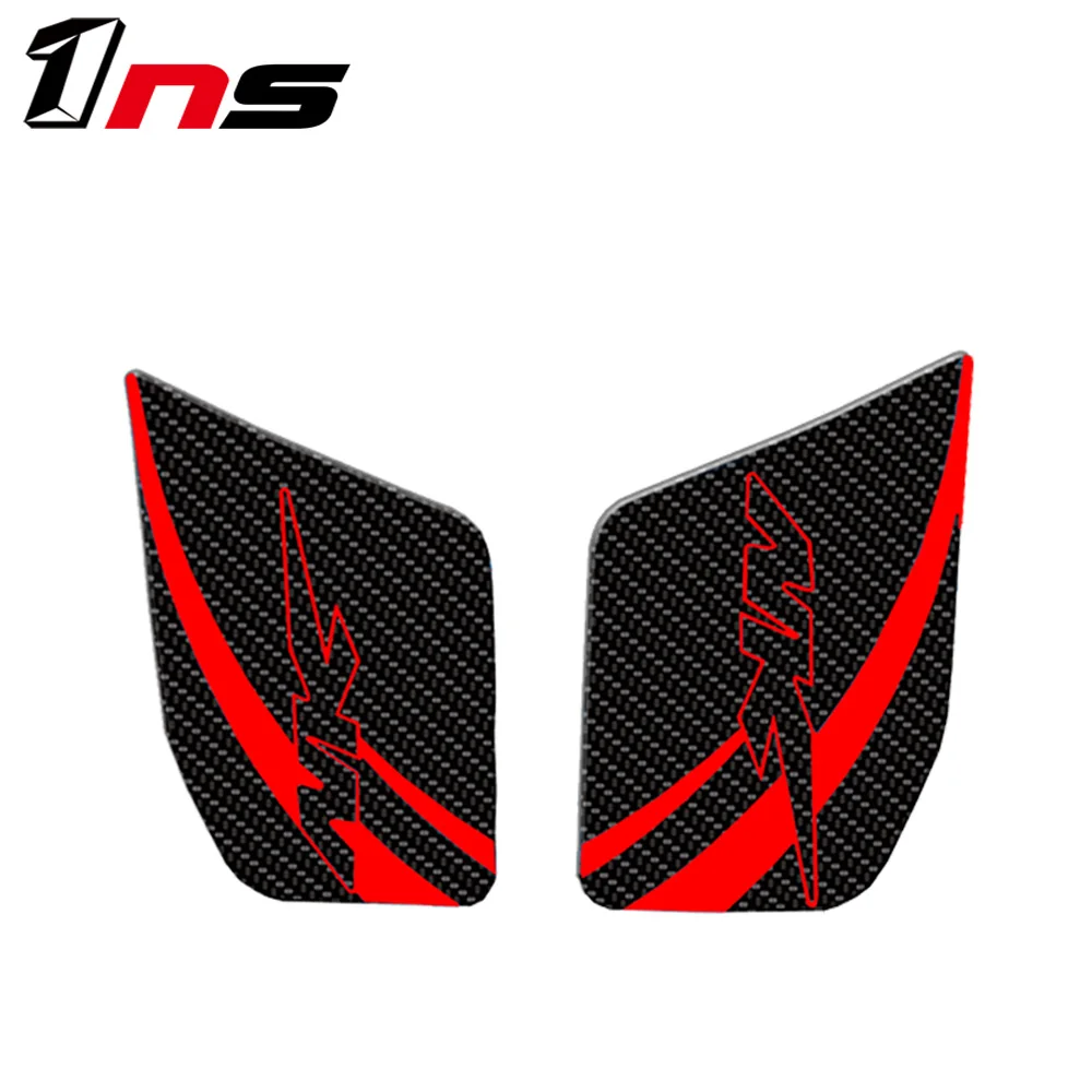 Новое поступление, для CFMOTO 250NK 400NK 650NK, для мотоцикла, углеродное волокно, противоскользящая накладка на бак, наклейка, накладка, боковая, газовая, наколенник, защита - Цвет: B -3