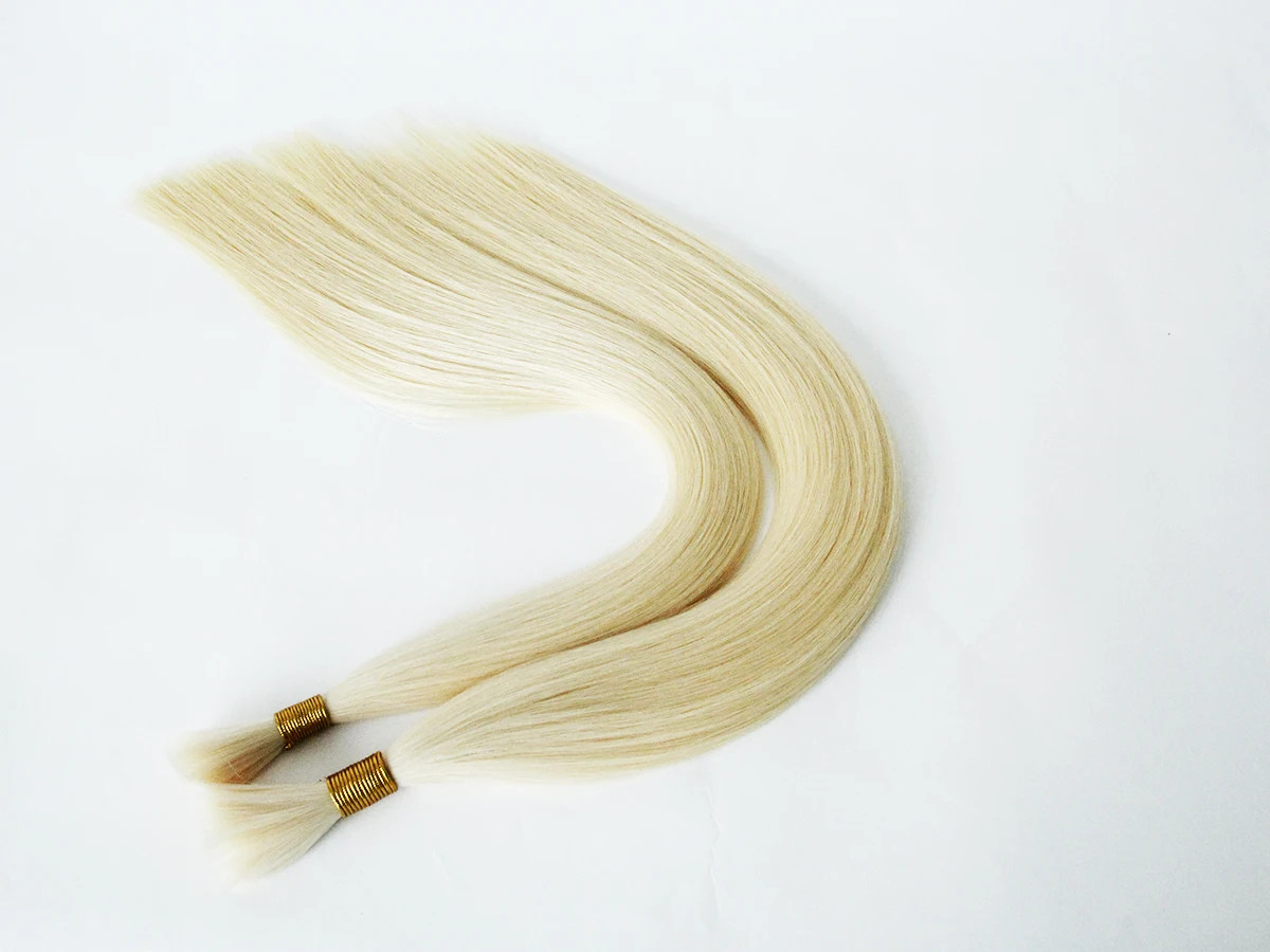 100% Human Hair Bulk Cool Color