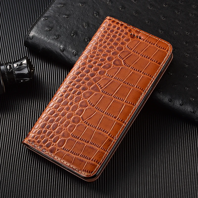 Флип-чехол из натуральной кожи под крокодиловую кожу для Wileyfox Spark X Swift 2 2X Storm Plus |