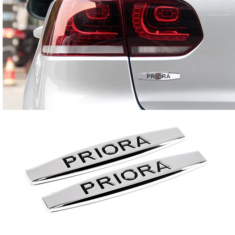 Для Lada Priora Niva Sedan Sport Kalina Granta Vesta X Ray Largus Автомобильная наклейка боковая эмблема
