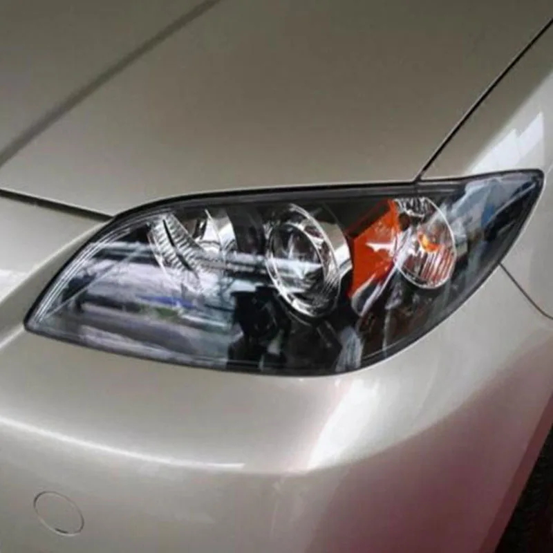 1 шт. автомобильный передний головной светильник, крышка лампы для Mazda 3 2006-2012, головной светильник, головной светильник, лампа, водонепроницаемая прозрачная линза, авто оболочка, крышка, правая