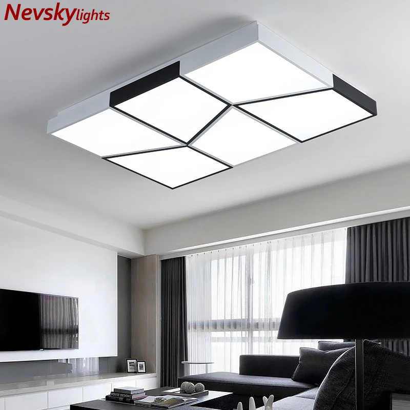 

Super bright large size ceiling lighting living room led ceiling lamps bedroom modern ceiling lights dining led kitchen fixtures