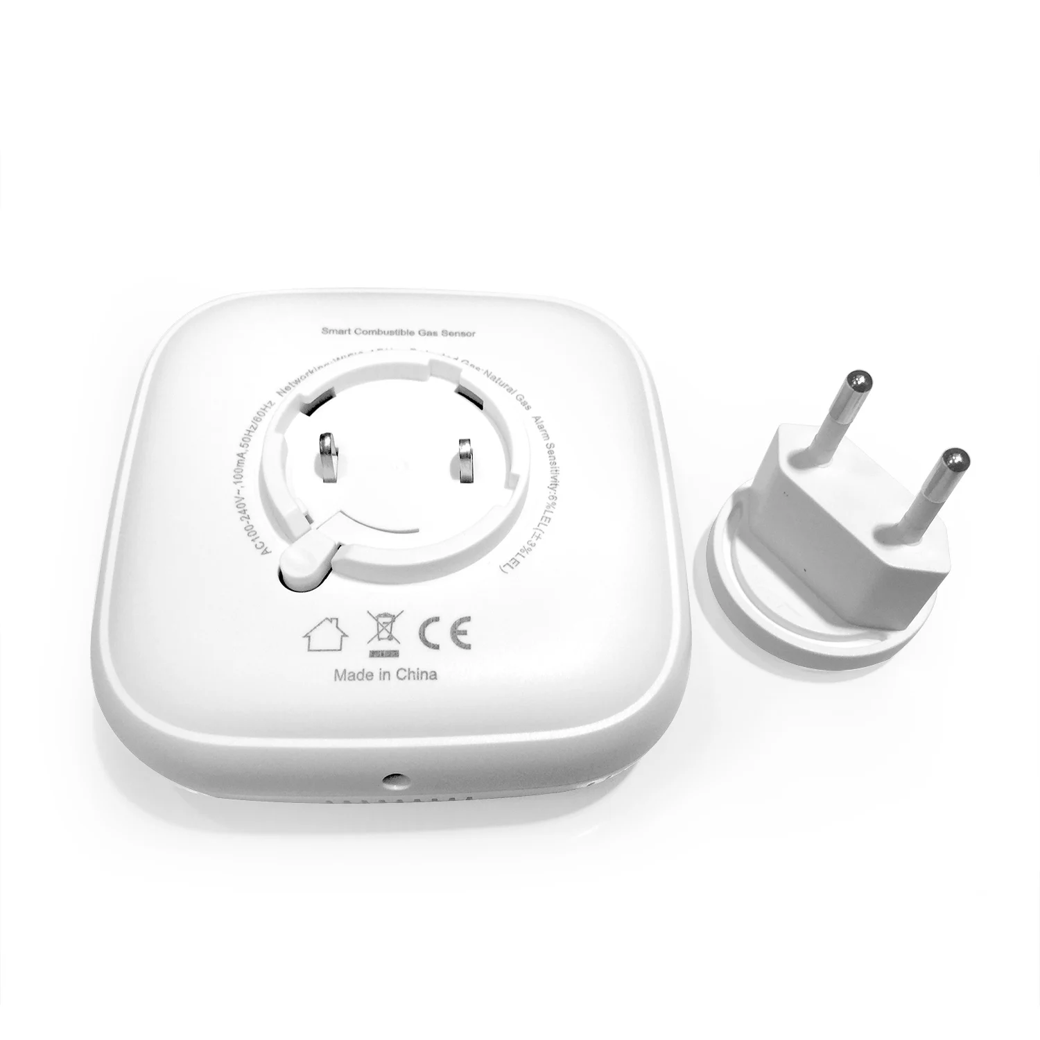 Wifi датчик газа детектор утечки сигнализация Tuya Smart Life App умный дом безопасности