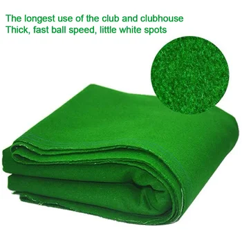 

Single-sided Ball Tablecloth Felt Worsted Billiard Pool Eight Ball Tablecloth for Sports Game Performance Improving