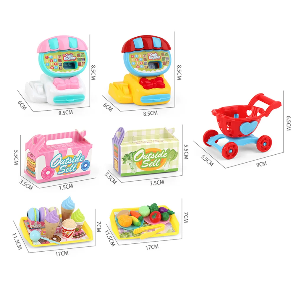 Children Shop Cash Register Fruit Vegetable Dessert Pretend Play Children Toy 6 Children Shop Cash Register Fruit Vegetable Dessert Pretend Play Children Toy 6