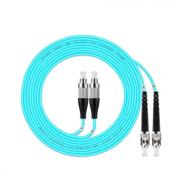 

ST/UPC-FC/UPC Multi-Mode OM3 Fiber Cable Multimode Duplex Fiber Optical Jumper Patch Cord 3M 5M 10M 25m