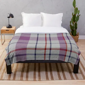 

Soft Blanket for Bed Sherpa Flannel Fleece Blanket Home Travel Sofa Soft Throw Blanket Millys Purple Dance Dress Tartan