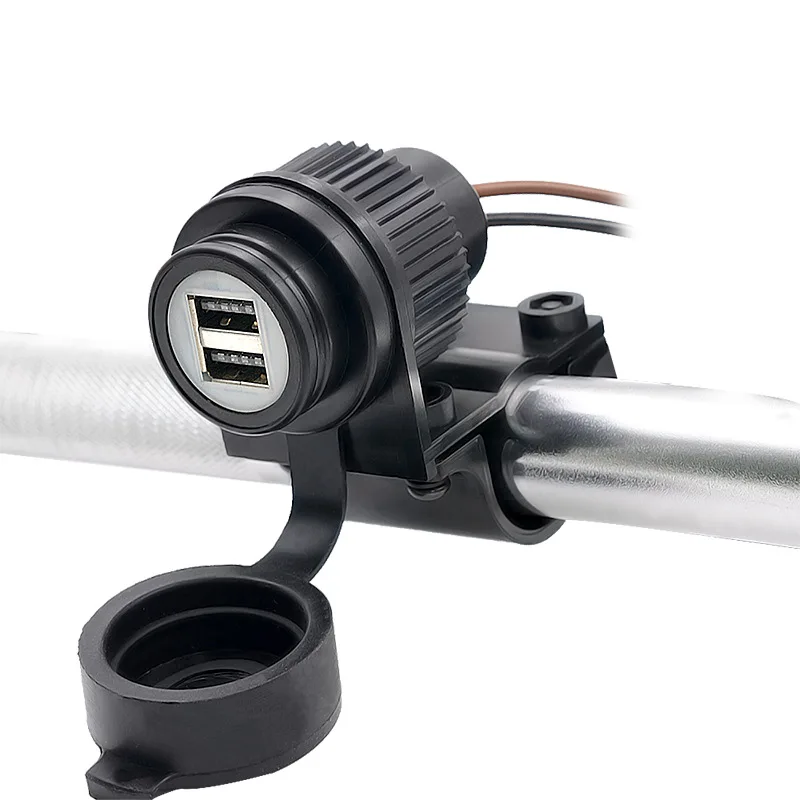 

Car/Caravan/Yacht with Light Included Cigarette Lighter Seat Take Electrical Appliance 4.2 a Dual Aperture Double USB Mobile Pho
