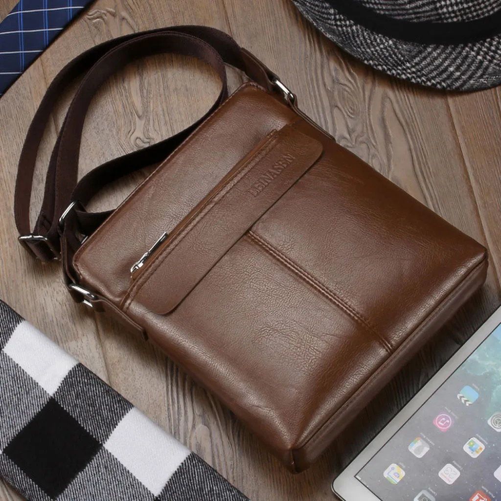 MAIOUMY сумка-мессенджер, мужские сумки на плечо, качественные кожаные сумки с клапаном, маленькие мужские сумки через плечо для мужчин, деловые сумки для отдыха