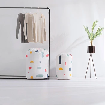 

Useful New Portable Clothes Storage Bag Blanket Pillow Quilt Closet Sweater Storage Box Pouch Organizer Wardrobe Helper