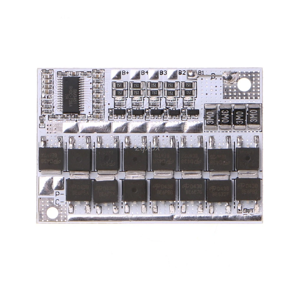 12V 100A BMS Li Ion LiFePO4 LiFe LMO литиевая батарея защитная печатная плата Au08 19 Прямая