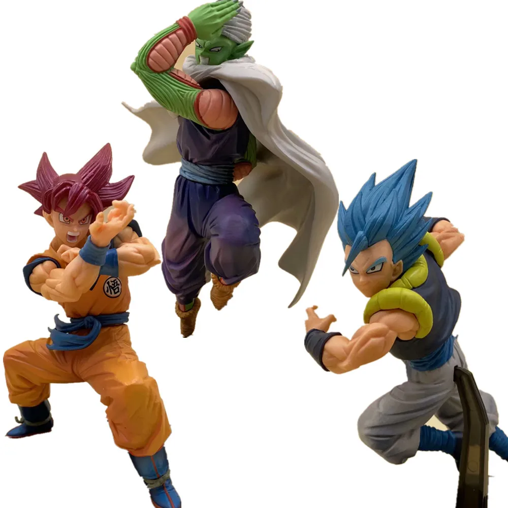 Dragon Ball Z &quotDragon Goku пикколо ПВХ Фигурки крови Саян аниме и Super Бог супер сайян