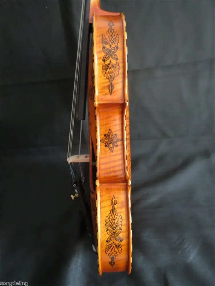 Инкрустация и drawin скрипка Hardanger скрипка норвежская скрипка 4/4 скрипка(4*4)#11145