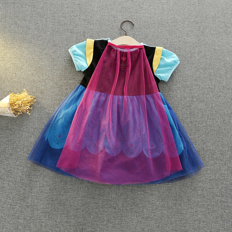 Платье-пачка принцессы Белоснежки на Хэллоуин для маленьких девочек; платье с бантом для младенцев; детское платье для девочек; вечерние бальные платья для костюмированной вечеринки; детская одежда