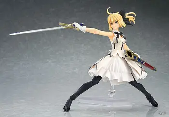 

New Fate/Grand Order EX-038 Saber Lily Figma PVC Figure Anime Toy Gift model