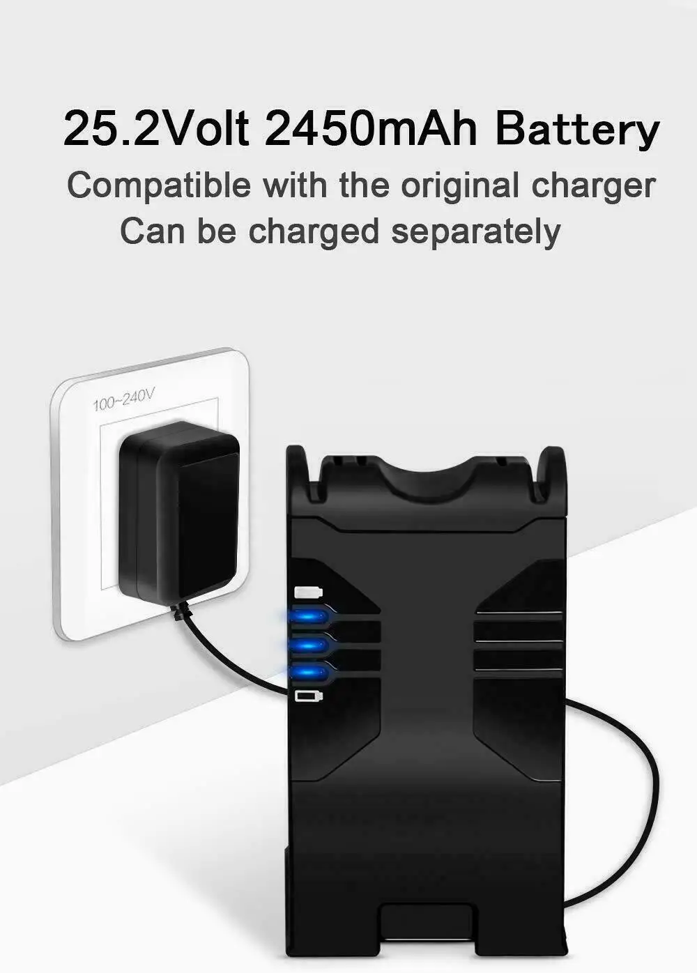 

LIBatter XBAT200 ION Power Replacement Tool Battery For Shark 25.2V 2450mAh Lithium-ion Battery