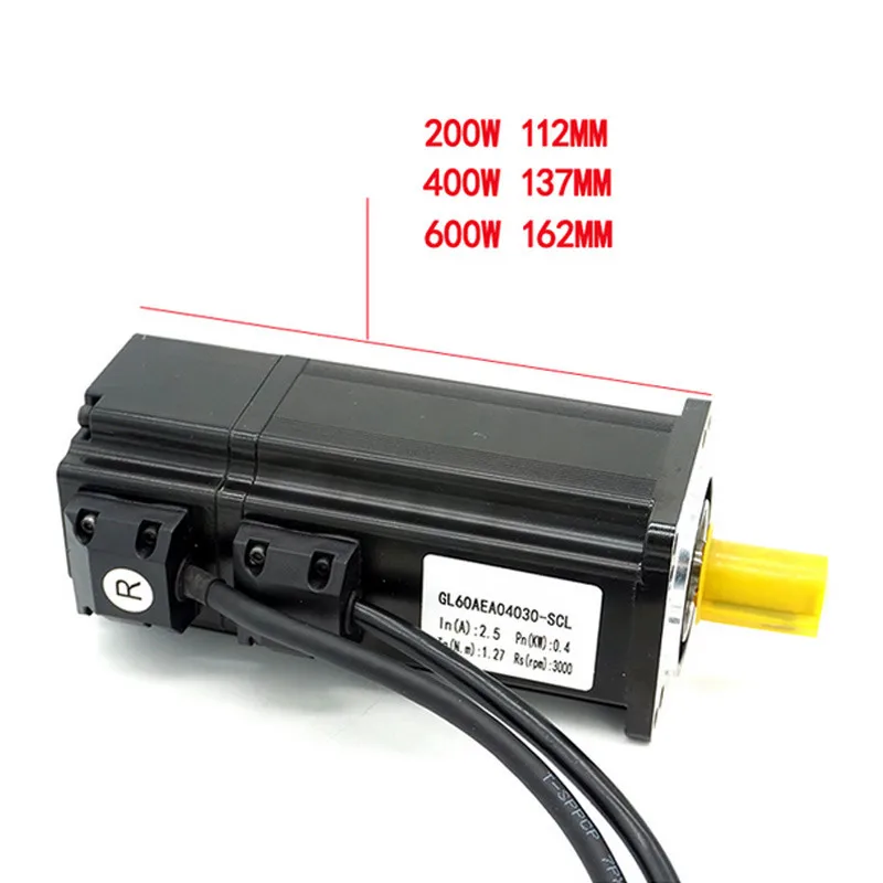 220V 200W 400W 600W 3000 об/мин постоянного магнита servo Мотор привода наборы для ухода за кожей, высокая производительность servo Мотор привода, J19328