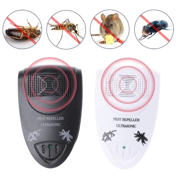 

Ultrasonic Pest Repeller Control EU Plug Ultrasonic Repeller Mosquito Electronic Whosale&Dropship