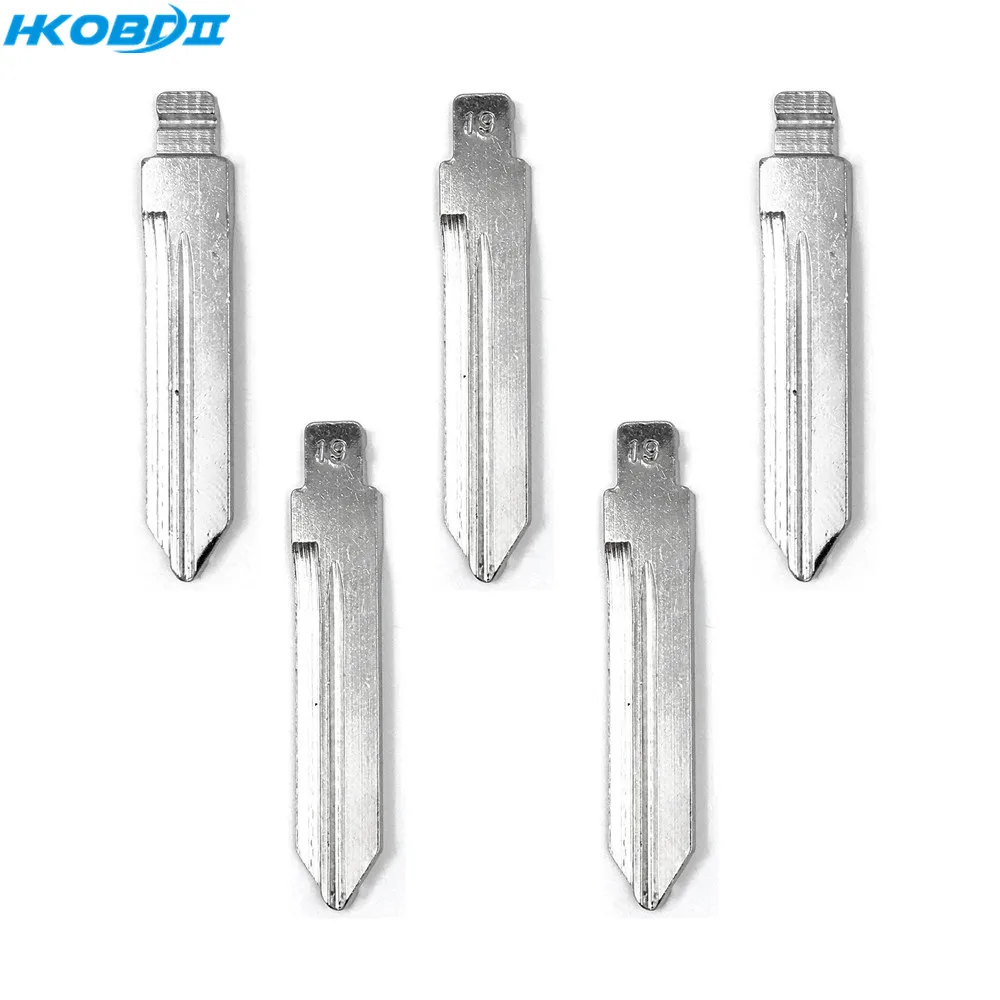 HKOBDII #19 FO38 для Ford Mercury KD Blade VVDI JMD металлический необработанный откидной ключ
