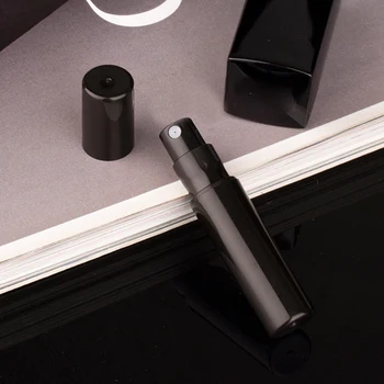 

5Pcs 2ml 3ml 4ml 5ml Empty Perfume Mist Black Spray Plastic Bottle Sample Pen Bottle Small Atomizer Sprayer Vial Container