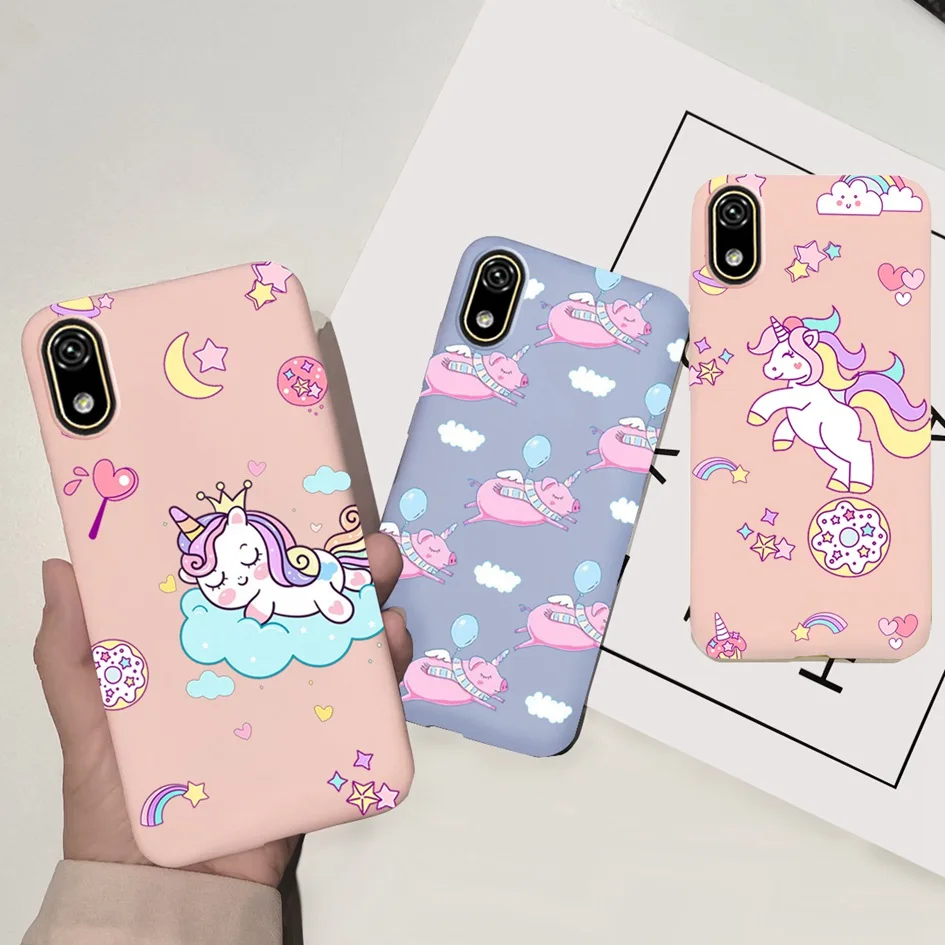 Cute Unicorn Silicone Shockproof Soft Phone Case