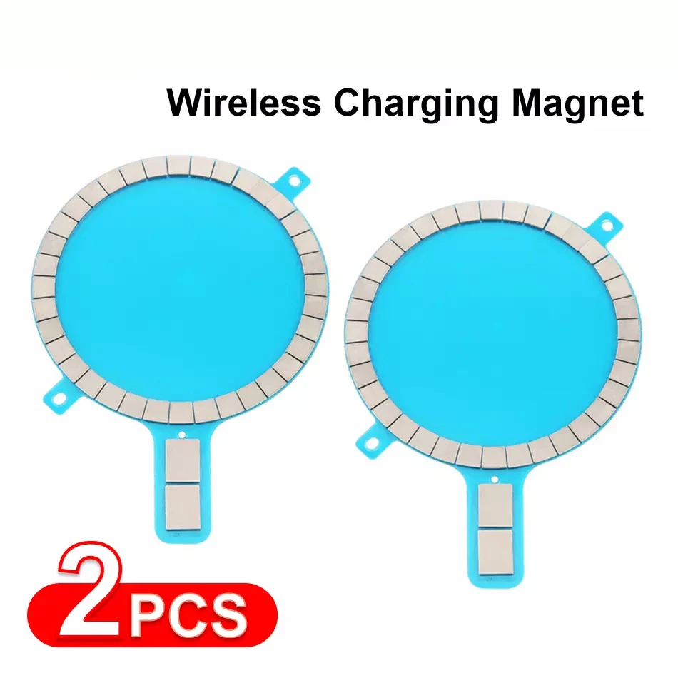 13 pro max case 1 2Pcs Magnet Sticker Wireless Charging Magnetic For iPhone 11 13 12 Pro Max Mini XS XR Mobile Phone Back Cover Strong Magnet iphone 13 pro max cover