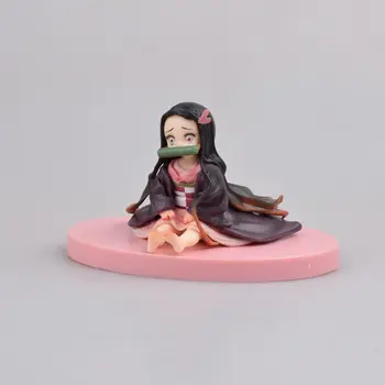

Anime Figurine Model Demon Slayer Kimetsu No Yaiba Kamado Tanjirou Kamado Nezuko Agatsuma Zenitsu Figures Toys