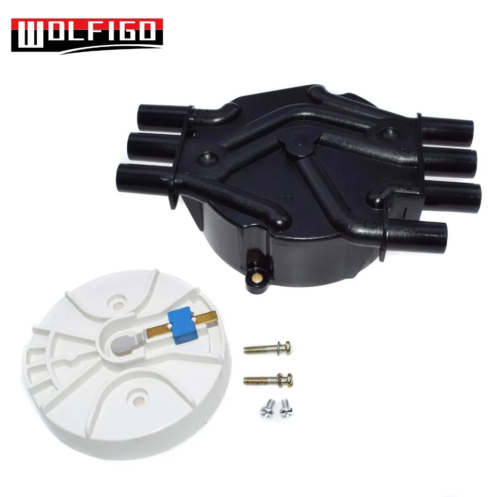 WOLFIGO Ignition Vortec Distributor Cap Rotor For CHEVY 1995-2007 DR474 DC20010 D1079 RD980 New