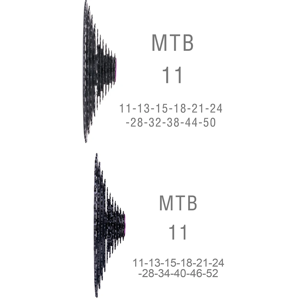 MTB 11 Скорость указано 11s 11-50 т/52 т Кассетный Сверхлегкий 11 вольт 11s переключения передач задний переключатель 11s Золотая цепь передняя Звездочка 32/34/36T