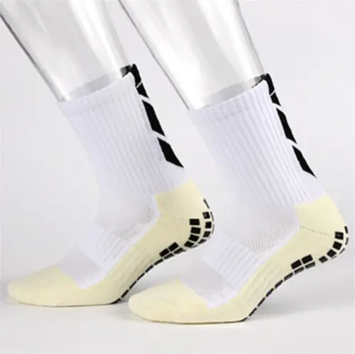 

Men Summer Running Cotton and Rubber Socks Anti-Slip Breathable Football Socks High Quality Men Women Cycling Socks