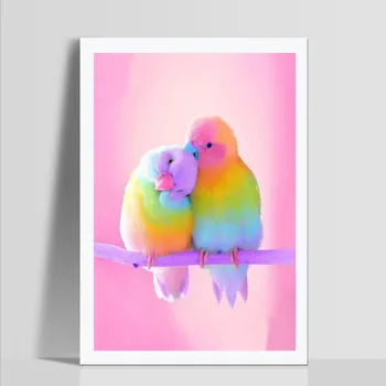 

5D hot style diamond painting DIY full of diamond embroidery, living room magpie bird