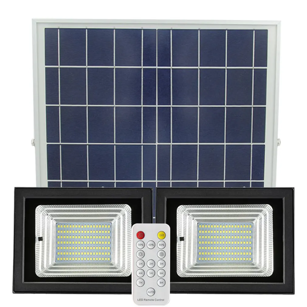 

98/126 LED Split Type PIR Motion Sensor Remote Control 6W 42 LED Solar Panel Power Outdoor Indoor Home LED Ceiling Light Lamp